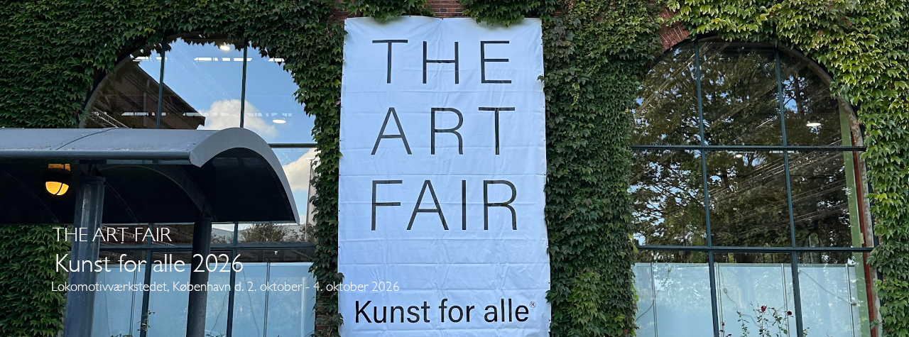 THE ART FAIR kunstforalle 2026 Lokomotivværkstedet
