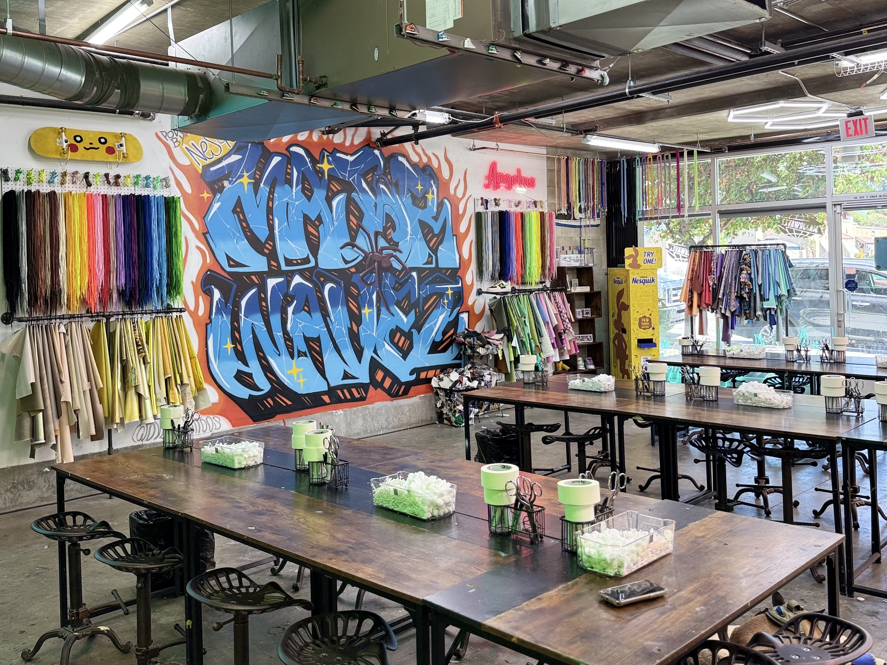Customization Workshop Los Angeles Sneaker Workshops | Major Wavez Lab